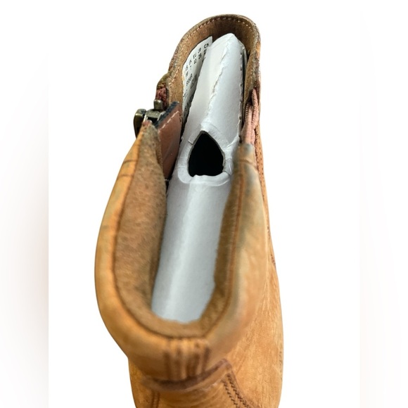 Timberland Earthkeepers Stratham Heights Tan Waterproof Ankle Boots Womens 9W - Picture 6 of 7